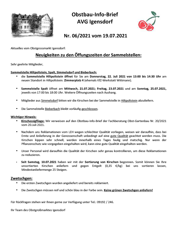 2021-06 Obstbau Info Brief 2021 06