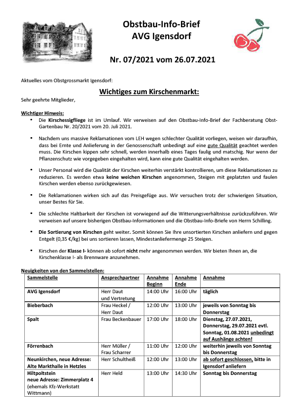 2021-07 Obstbau Info Brief 2021 07