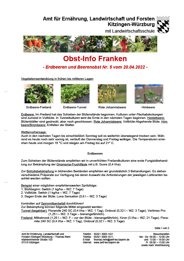 Obst-Info Franken 2022 05 Obst-Info Franken 2022 05