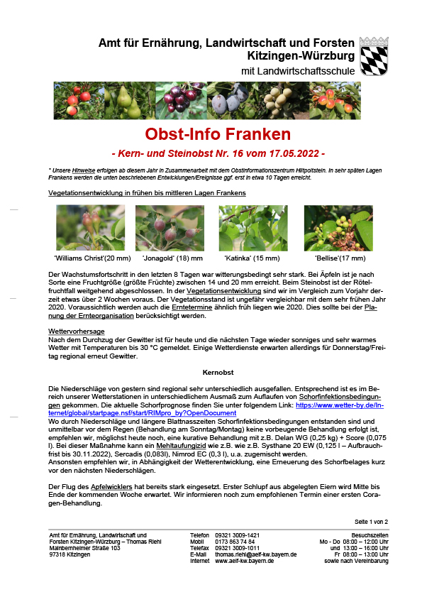 Obst-Info Franken 2022 16 Obst-Info Franken 2022 16
