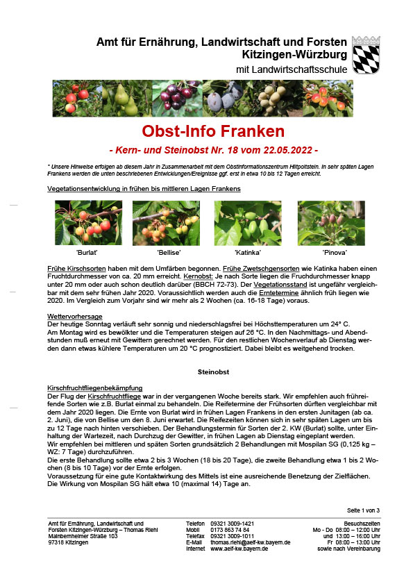 Obst-Info Franken 2022 18 Obst-Info Franken 2022 18