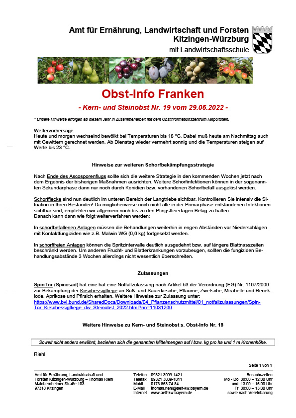 Obst-Info Franken 2022 19 Obst-Info Franken 2022 19