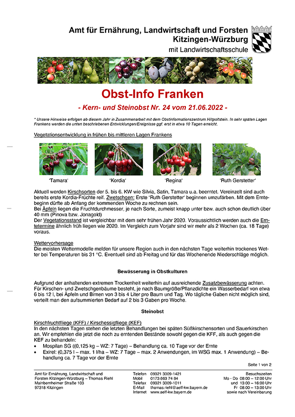 Obst-Info Franken Nr. 24