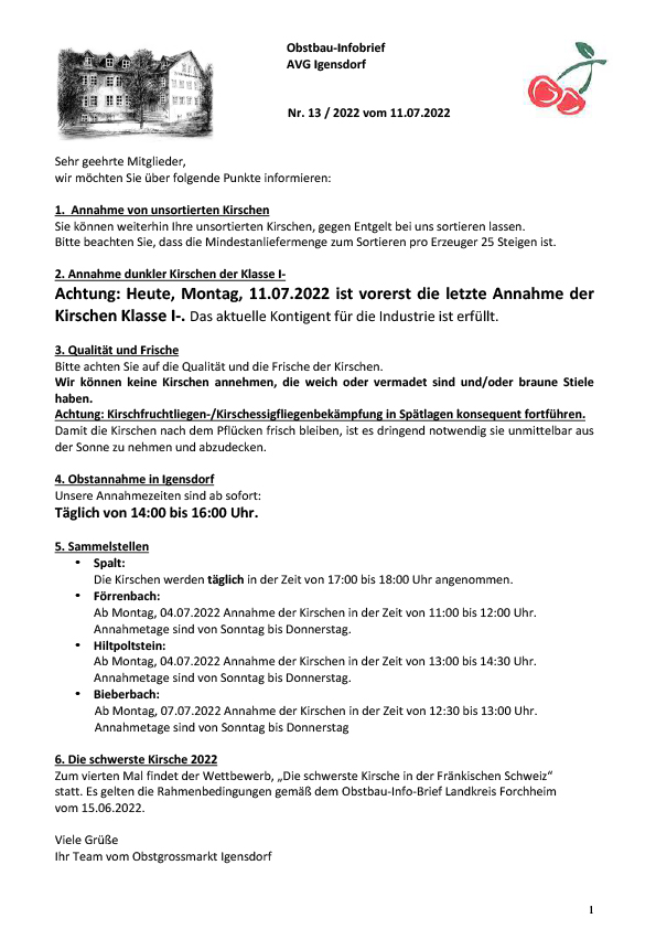 2022-13-obstbau-info-igensdorf Obstbau-Infobrief AVG Igensdorf Nr. 13